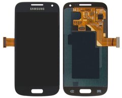 Дисплей (екран) Samsung I9192, I9190, I9195 Galaxy S4 mini Duos AMOLED з тачскріном в зборі ORIG, чорний