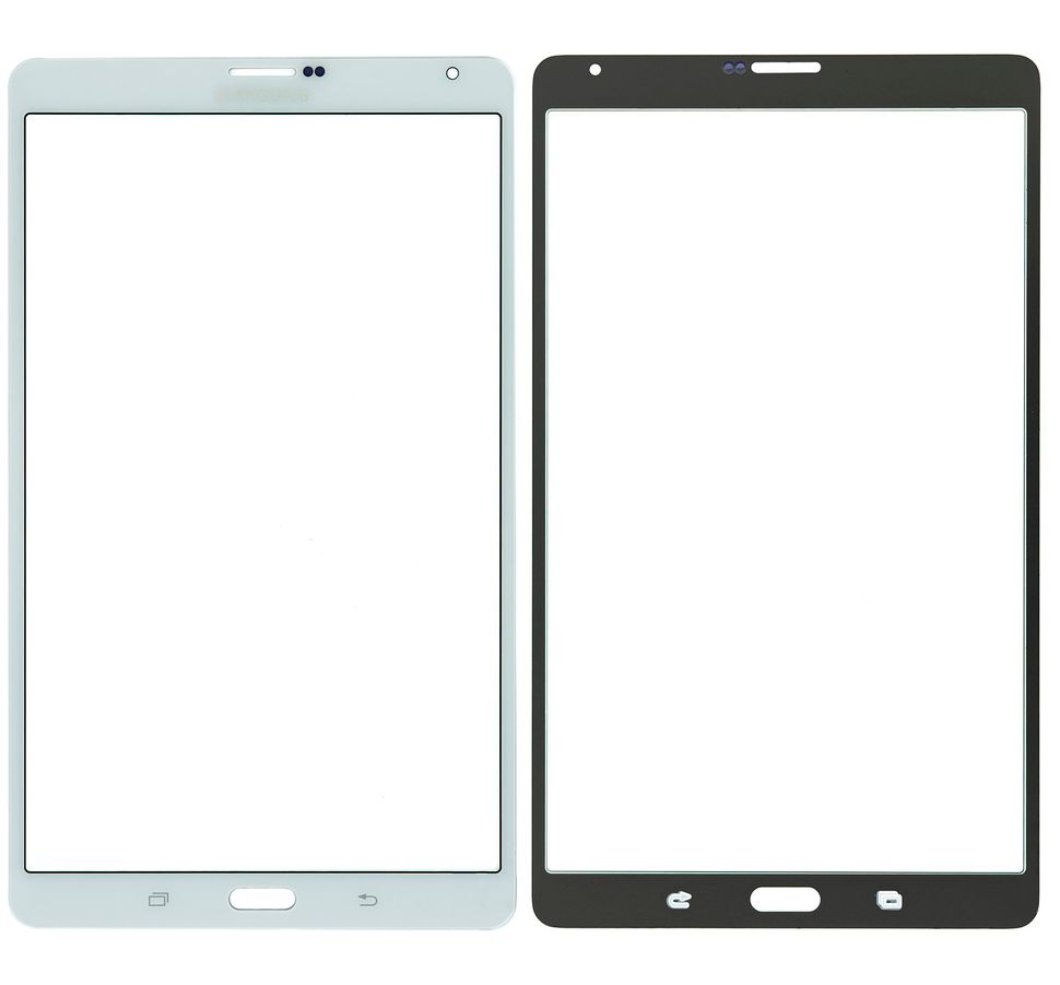 Стекло экрана (Glass) 8.4” Samsung T700, T705 Galaxy Tab S LTE, белое