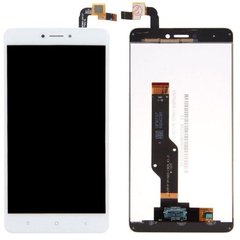 Дисплей (екран) Xiaomi Redmi Note 4X з тачскріном в зборі, білий