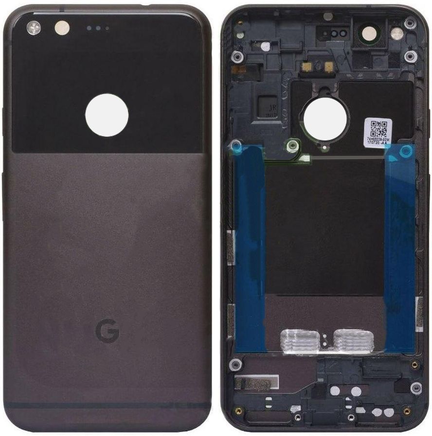 Задняя крышка Google Pixel, черная