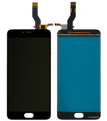 Дисплей (екран) Meizu M3 Note (L681H), Blue Charm Note 3 TXDT550UZPA-75 з тачскріном в зборі, чорний