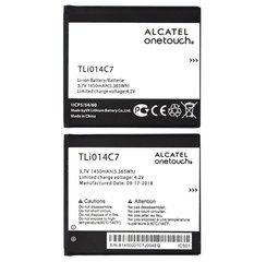 Акумуляторна батарея (АКБ) Alcatel TLI014C7 для Alcatel 4024D, 4024X One Touch Pixi First (59.7x53x4mm) 1450 mAh