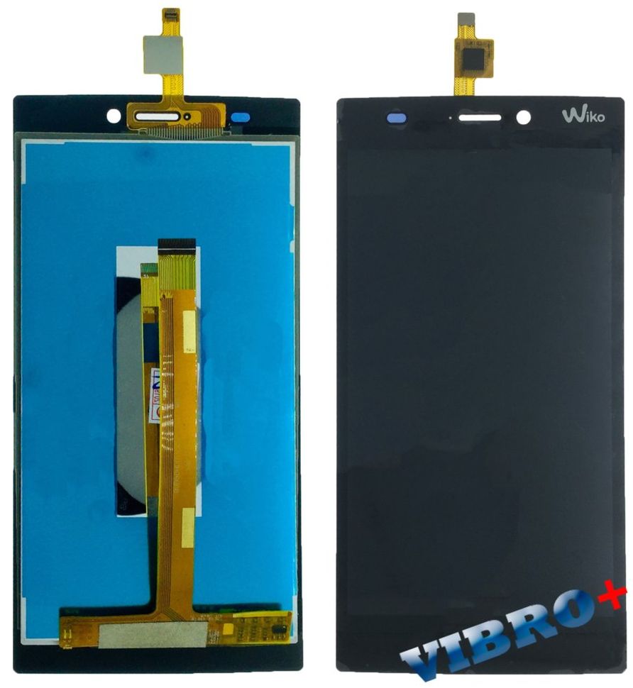 Дисплей (экран) Wiko Ridge 4G с тачскрином в сборе, черный