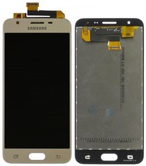 Дисплей (екран) Samsung G570F, G570Y Galaxy J5 Prime з тачскріном в зборі TFT (з регулюванням яскравості), золотистий