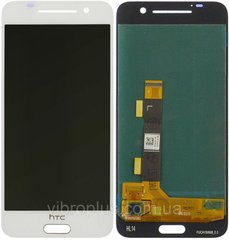 Дисплей (экран) HTC One A9 с тачскрином в сборе, белый