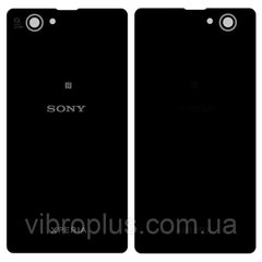Задня кришка Sony D5503 Xperia Z1 Compact Mini, чорна