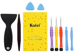 Набір інструментів KAISI 3688 (3 викрутки, 2 медіатора, 2 шпателя, підставка для гвинтів iPhone 5s)