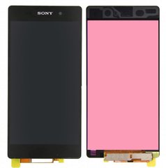 Дисплей (екран) Sony D6502 Xperia Z2, D6503 з тачскріном в зборі ORIG, чорний