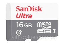 Карта пам'яті micro-SD 16Gb SanDisk class 10