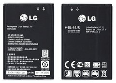 Акумуляторна батарея (АКБ) LG BL-44JR для E405 Optimus L3, E615 Optimus L5, P940 Prada 3.0, 1550 mAh