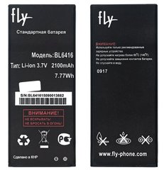 Акумуляторна батарея (АКБ) Fly BL6416 для FS551 Nimbus 4 Dual Sim, 2100 mAh