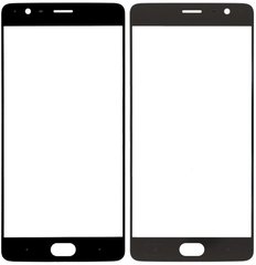Скло екрану (Glass) OnePlus 3, 3T, black (чорний)