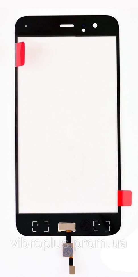 Стекло экрана (Glass) Xiaomi Mi6 with fingerprint scanner (со сканером отпечатка пальца), white (белый)