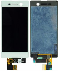 Дисплей (екран) Sony E5603 Xperia M5 Dual, E5606, E5633 з тачскріном в зборі ORIG, білий