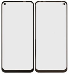 Стекло экрана OnePlus Nord N100, Oppo A53 4G 2020, Oppo A53s, Oppo A32, Oppo A33 2020, Oppo A73 5G для переклейки в модуле, черное