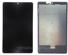 Дисплей (экран) 7” Huawei MediaPad T3 Wi-Fi с тачскрином и рамкой в сборе, черный