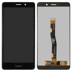 Дисплей (екран) Huawei GR5 2017, Honor 6X, BLL-L21, BLL-L22, Mate 9 lite з тачскріном в зборі, чорний