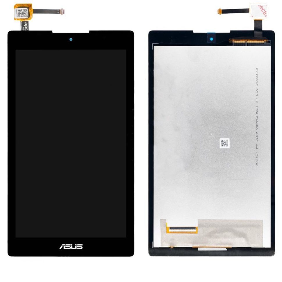 Дисплей (экран) 7" Asus ZenPad Z170MG с тачскрином в сборе, черный