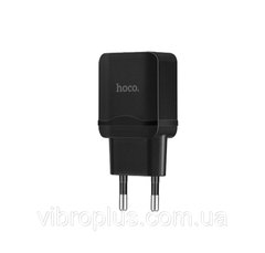 Мережевий зарядний пристрій Hoco C22A, чорний