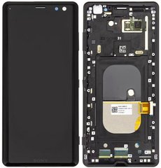 Дисплей Sony H8416 Xperia XZ3, H9436, H9493, H9496 P-OLED з тачскріном і рамкою ORIG