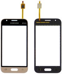Тачскрин (сенсор) Samsung J105H Galaxy J1 Mini, золотистый