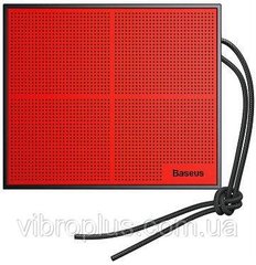 Bluetooth акустика Baseus Encok Music-cube Wireless Speaker E05, червоний-чорний