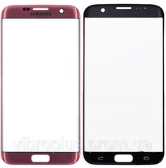 Стекло экрана (Glass) Samsung G935, G935F Galaxy S7 Edge, розовый