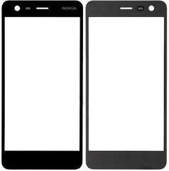 Стекло экрана (Glass) Nokia 2 Dual Sim (TA-1029, TA-1035), черный