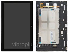 Дисплей (экран) 10.1” Lenovo Tab 4 TB-X304L, X304F с тачскрином и рамкой в сборе, черный