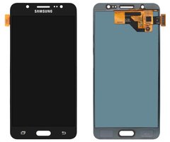 Дисплей (екран) Samsung J510H, J510F, J510FN, J510Y, J510M, J510G Galaxy J5 (2016) з тачскріном в зборі TFT (з регульованим підсвічуванням), чорний