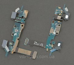 Шлейф Samsung A710F Galaxy A7 (2016), c зарядкой, HF и микрофоном