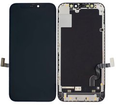 Дисплей (экран) Apple iPhone 12 Mini с тачскрином и рамкой в сборе (On-Cell), черный