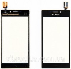 Тачскрин (сенсор) Sony D2302, D2303, D2305, D2306 Xperia M2 ORIG, черный