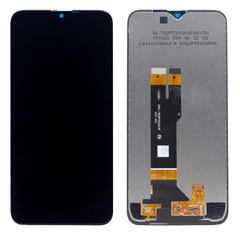 Дисплей Nokia 2.3 TA-1214, TA-1211, TA-1209, TA-1206 с тачскрином, черный