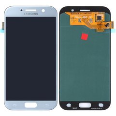 Дисплей (экран) Samsung A520F, A520K, A520S, A520L Galaxy A5 (2017) TFT с тачскрином в сборе, синий
