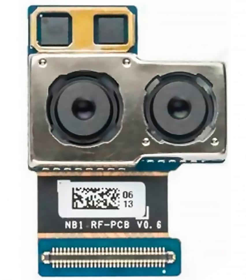 Камера для смартфонов Nokia 8 (TA-1012, TA-1004, TA-1052), 13MP+13MP, Original, основная двойная (главная)