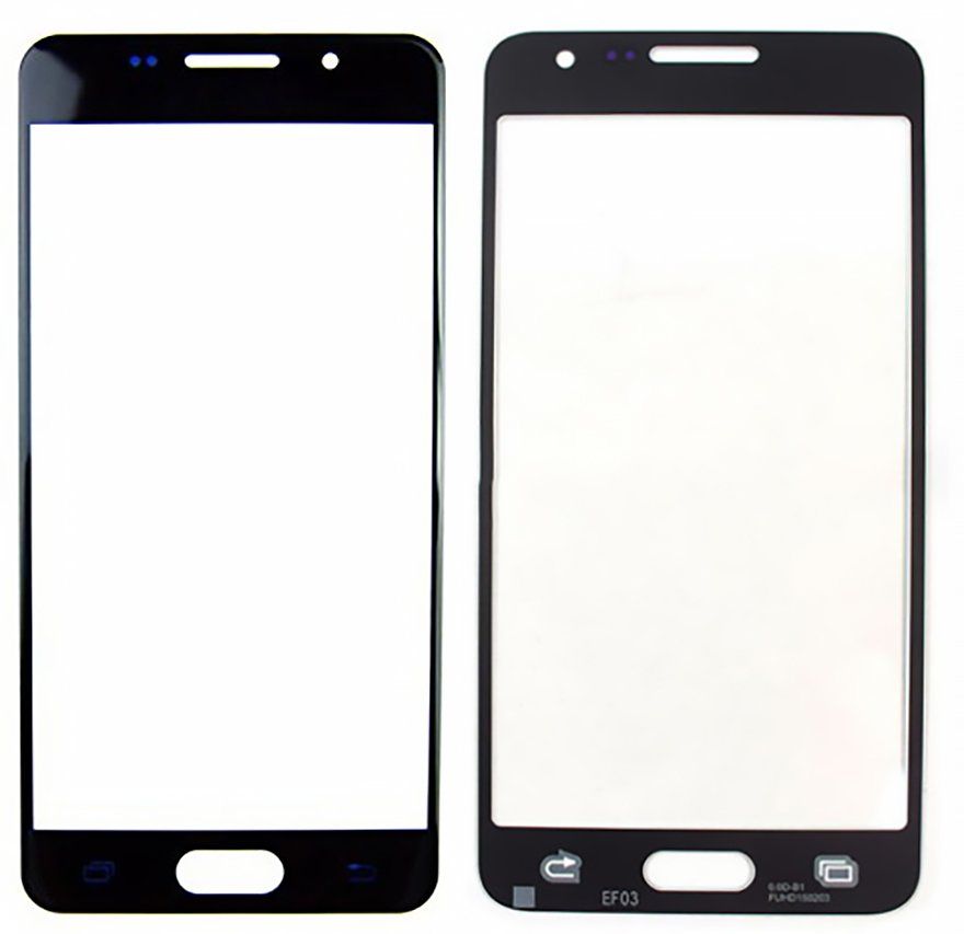 Скло екрану (Glass) Samsung A300F Galaxy A3, A300H, A300FU, чорний