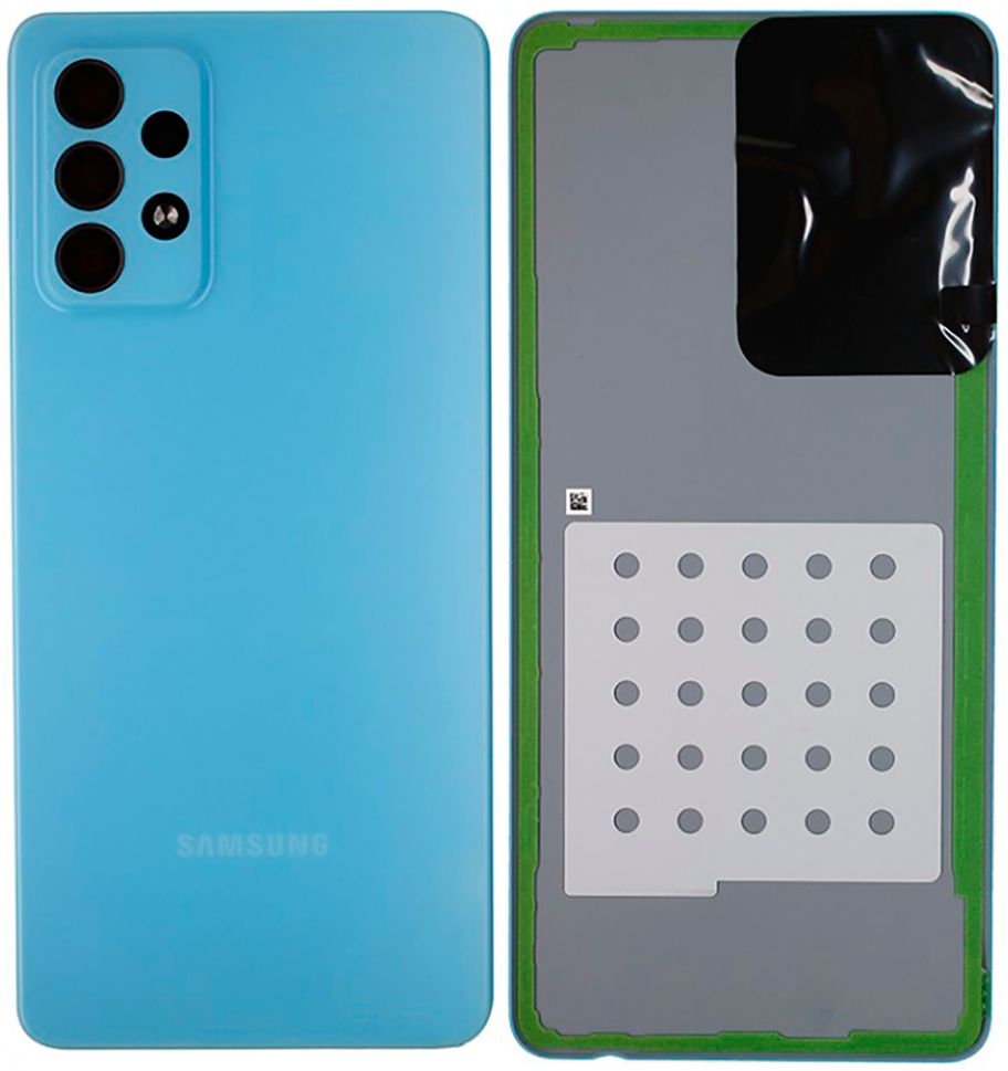 Задняя крышка Samsung A725 Galaxy A72 (2021) SM-A725F/DS, голубая