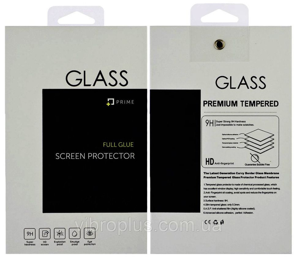 Защитное стекло для Oppo Reno 2 Z Full Glue (0.3 мм, 5D), черный