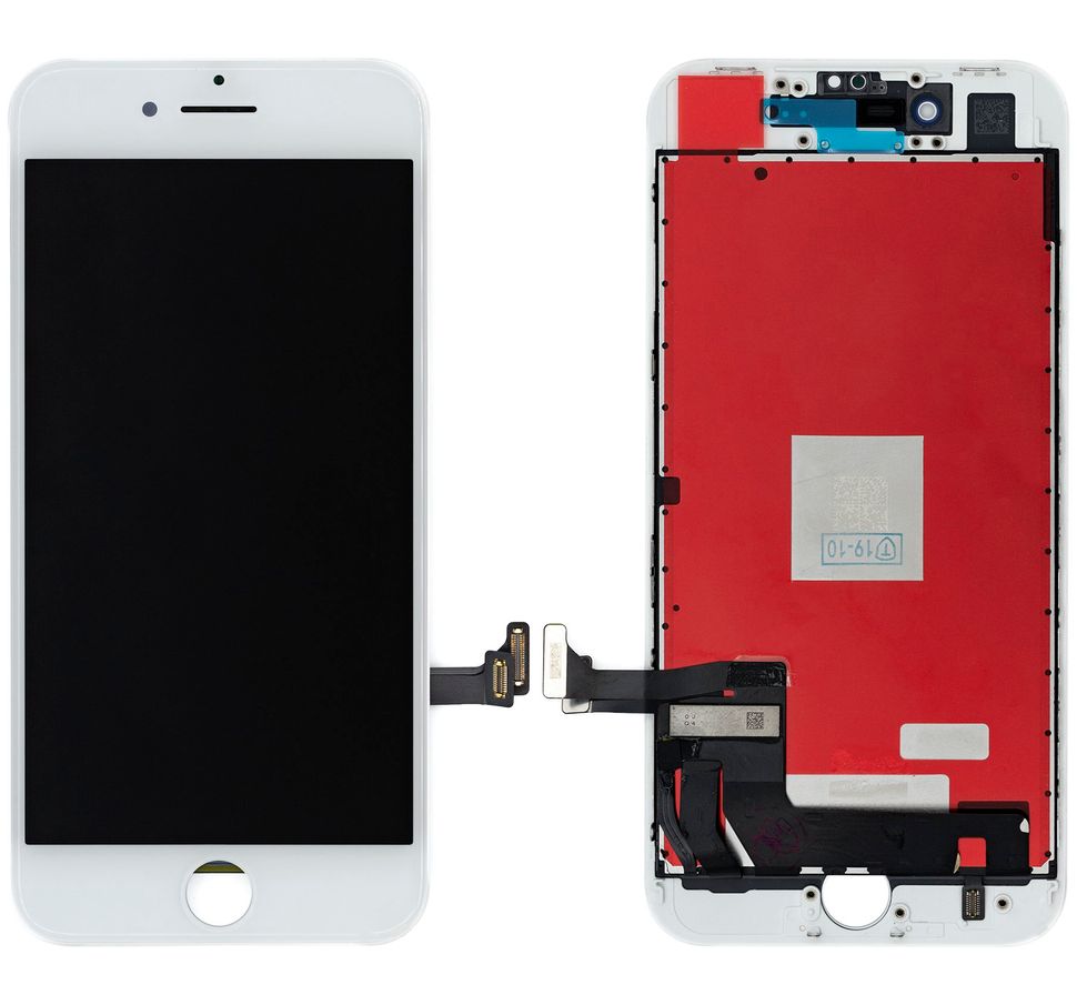 Дисплей (экран) Apple iPhone 8, iPhone SE 2020, iPhone SE 2022 с тачскрином и рамкой в сборе Original, белый