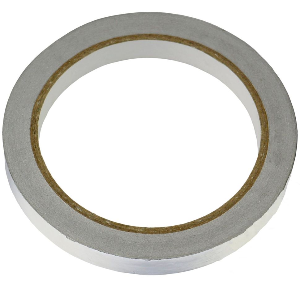 Алюминиевая фольга термостойкая на клейкой основе (10мм / 20м)