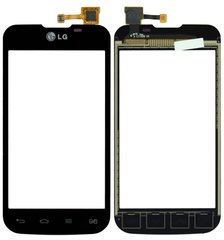 Тачскрін (сенсор) LG E455 Optimus L5 II Dual, чорний
