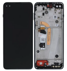 Дисплей Motorola Moto G100 XT2125, XT2125-4 з тачскріном і синьою рамкою