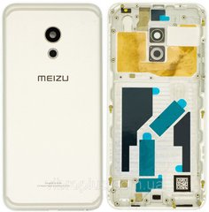 Задняя крышка Meizu Pro 6 (M570), серебристая