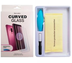 Защитное стекло для Samsung G960F Galaxy S9, 3D, UV Curved Glass, Nano Optics (в комплекте ультрафиолетовая лампа; ультрафиолетовый клей)