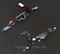 Шлейф Samsung G935V Galaxy S7 Edge, Samsung G9350 Galaxy S7 Edge, з зарядкою і компонентами