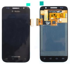 Дисплей (экран) Samsung T959V с тачскрином в сборе ORIG, черный