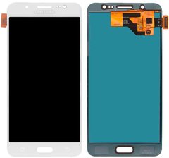 Дисплей (экран) Samsung J510H, J510F, J510FN, J510Y, J510M, J510G Galaxy J5 (2016), TFT с тачскрином в сборе, белый