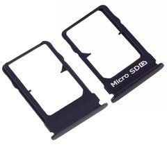 Лоток для Nokia 9 Pureview Dual Sim держатель (слот) для двух SIM-карт, синий