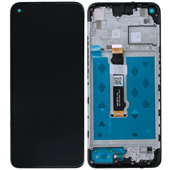 Дисплей Motorola XT2091 Moto G9 Power, Lenovo K12 Pro з тачскріном і рамкою, чорний